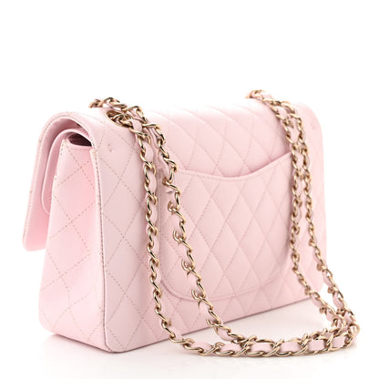 Chanel Caviar Quilted Medium Double Flap Light Pink 3 of 10