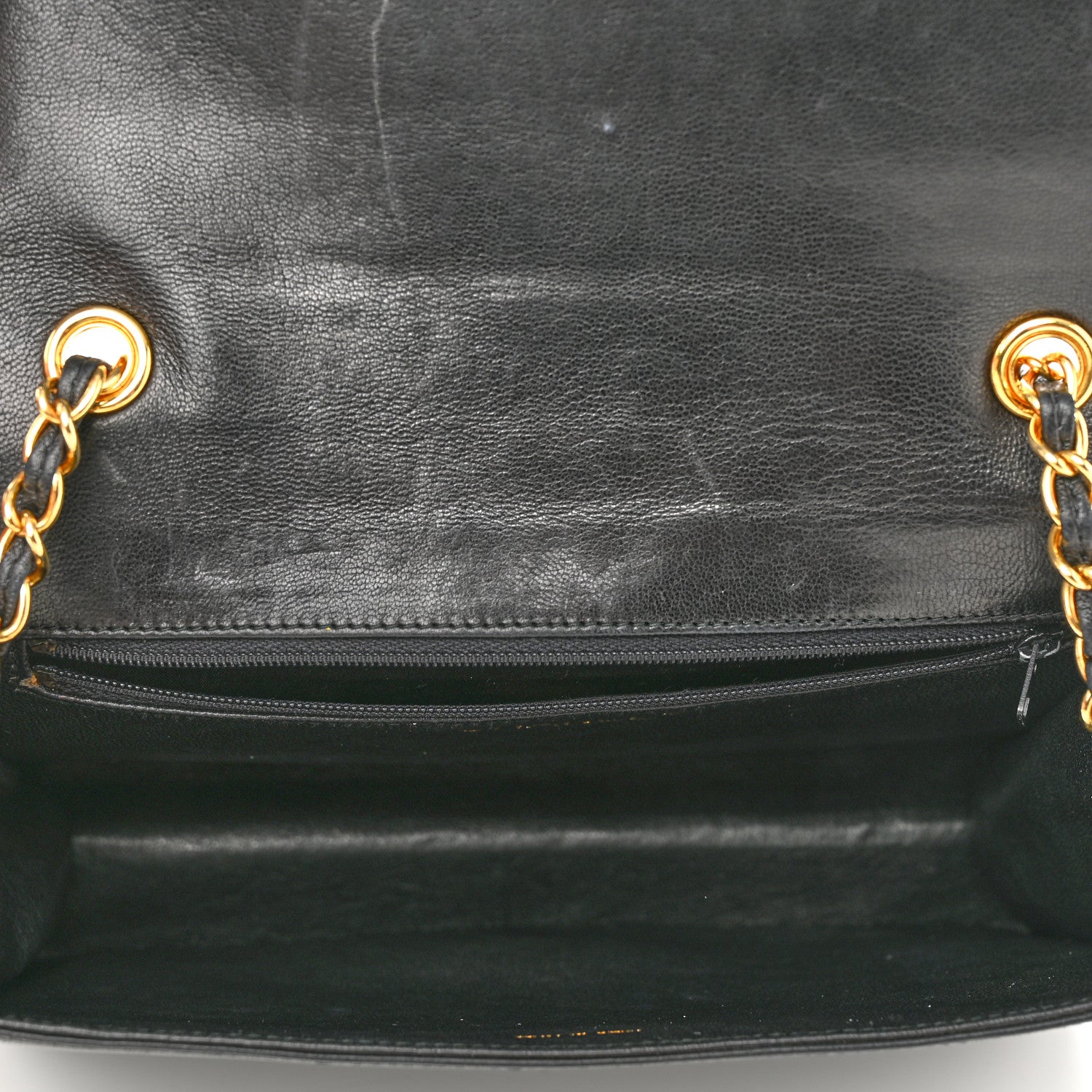 Chanel Lambskin Quilted CC Flap Black 5 of 12
