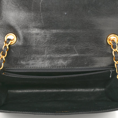 Chanel Lambskin Quilted CC Flap Black 5 of 12
