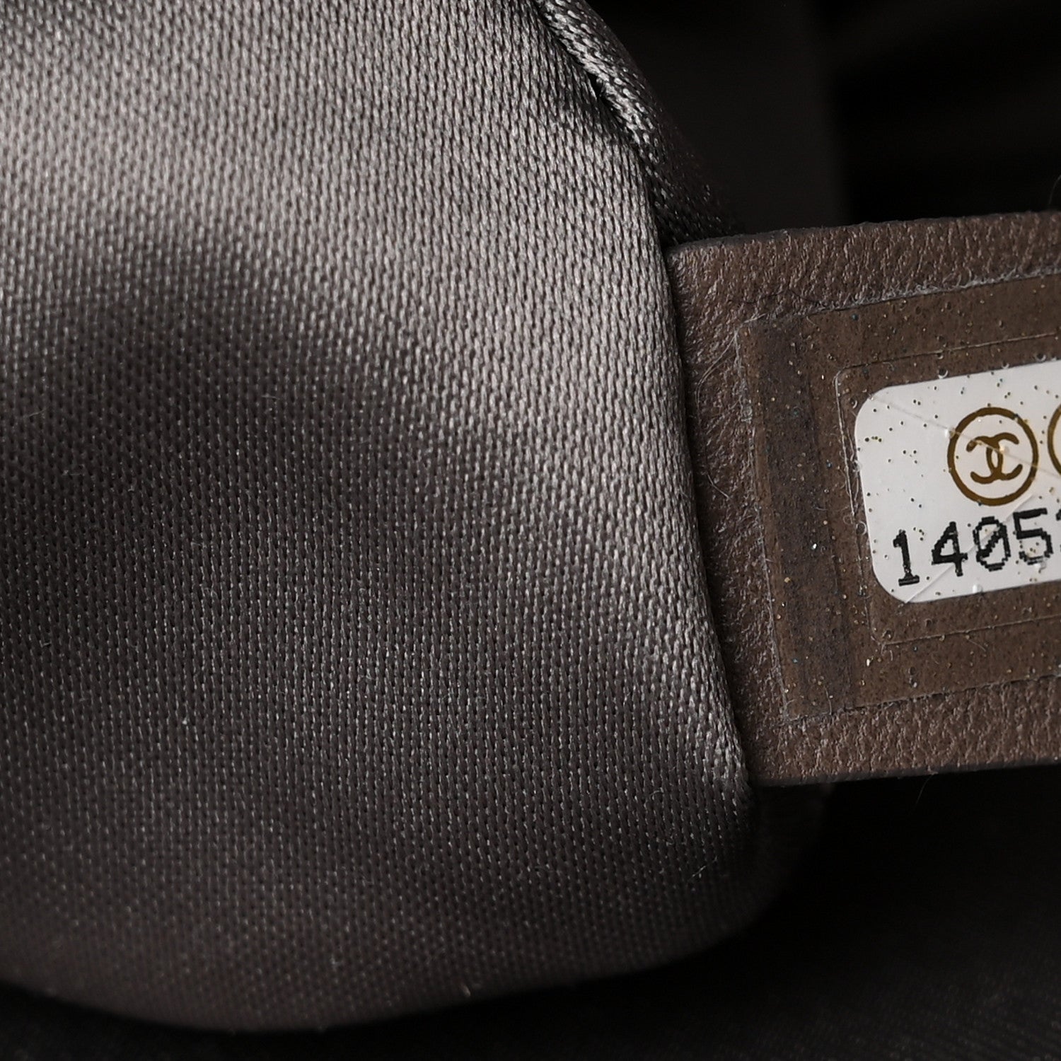 Chanel Tweed Lambskin Drawstring Tweedy Tote Brown 7 of 9