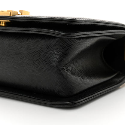 Chanel Caviar Quilted Small Boy Flap Black 10 of 14