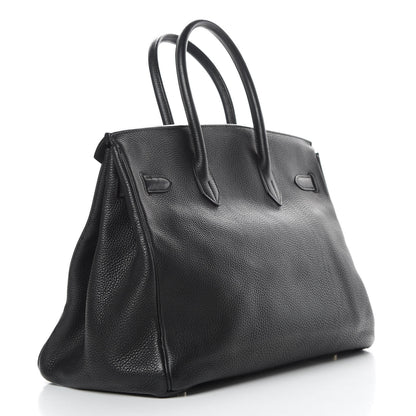 Hermes Togo Birkin 35 Black 3 of 19