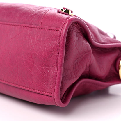 Balenciaga Agneau Classic Gold Hardware S City Rose Dahlia 9 of 10