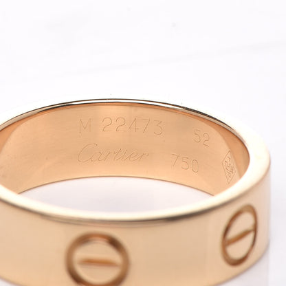 Cartier 18K Yellow Gold 5.5mm LOVE Ring 52 6 4 of 4