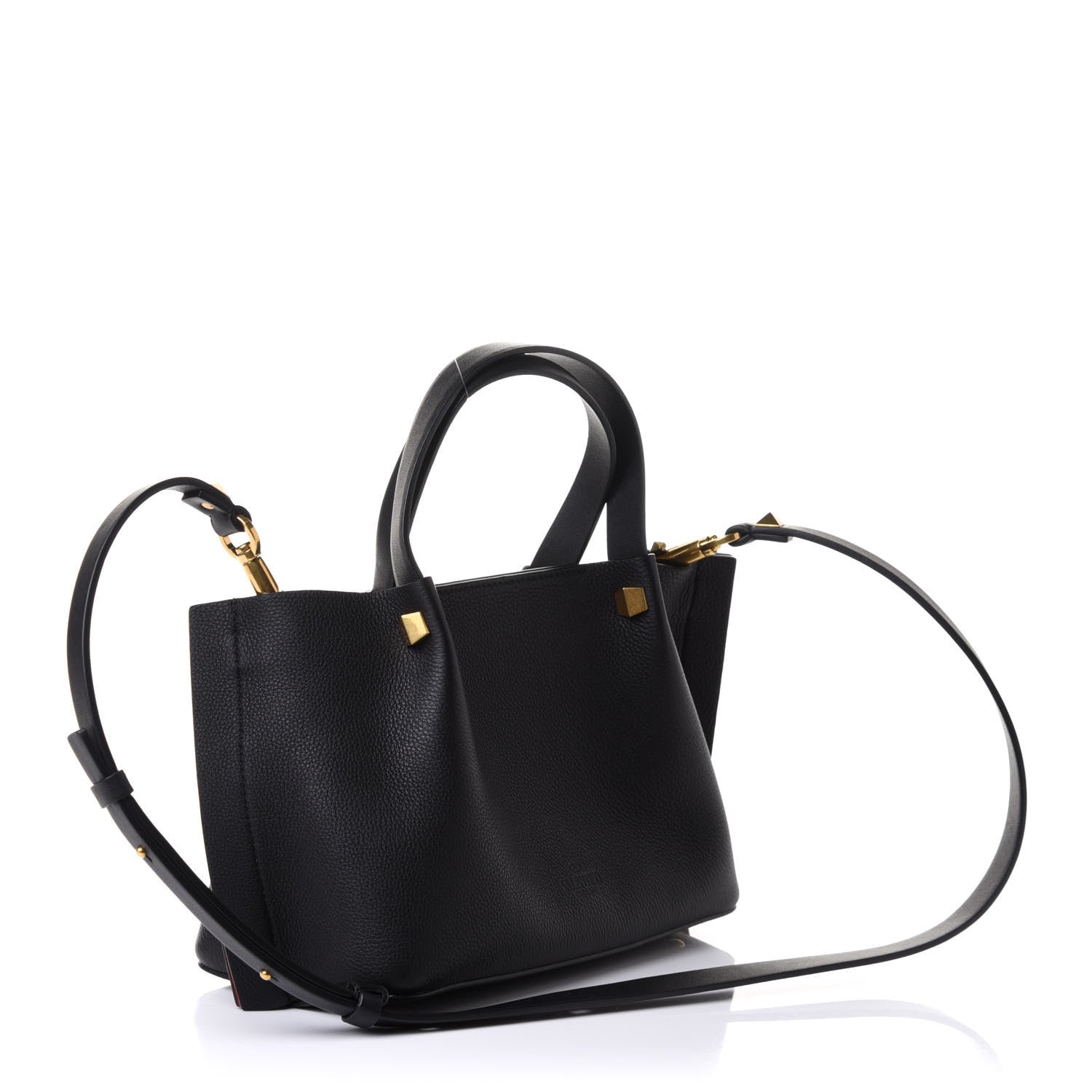 Valentino Garavani Calfskin VSling Shoulder Bag Black 3 of 9