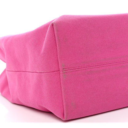 Dolce & Gabbana Canvas Printed Open Your Heart Tote Pink Black 8 of 11