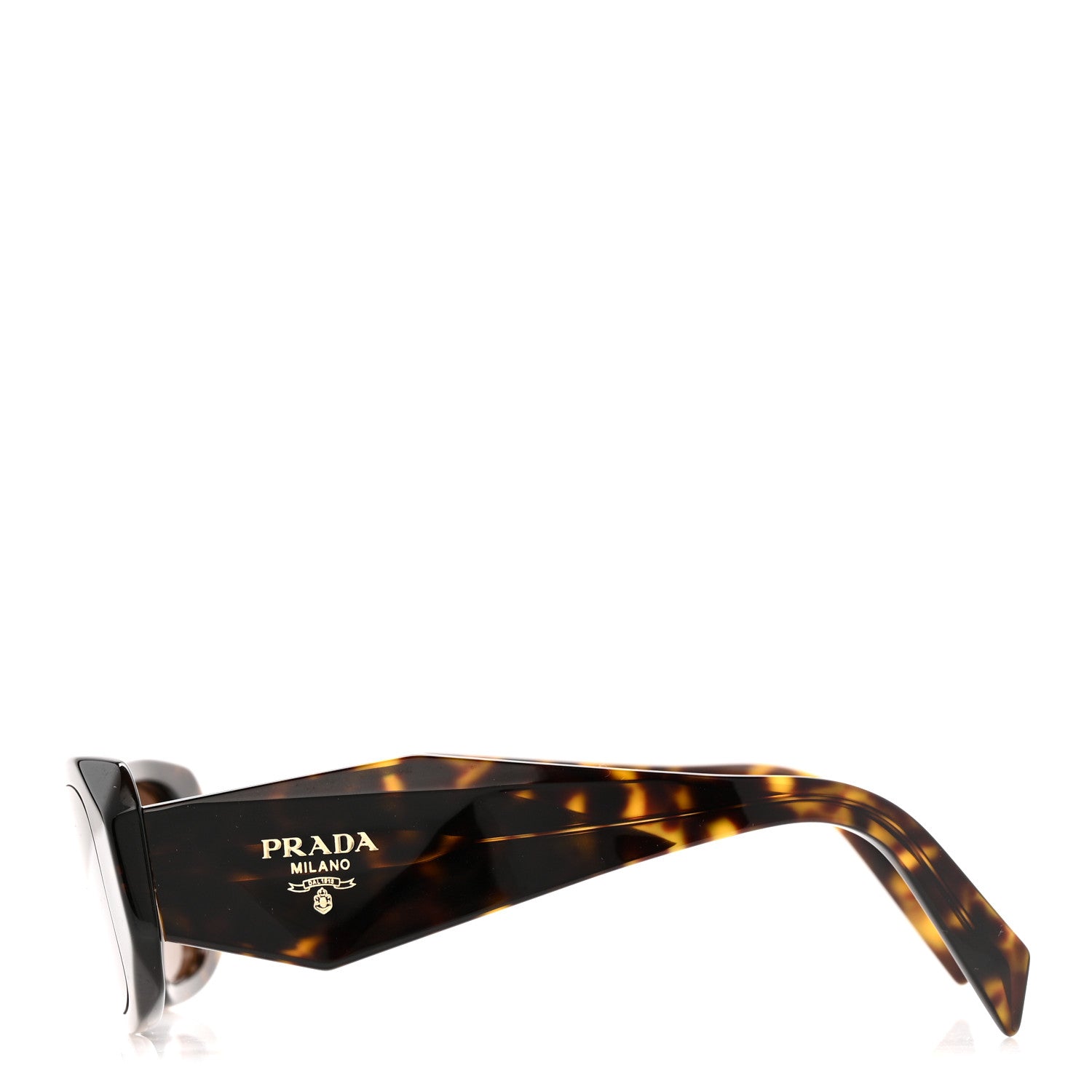 Prada Acetate Symbole Sunglasses SPR 17W Honey Tortoise 3 of 8