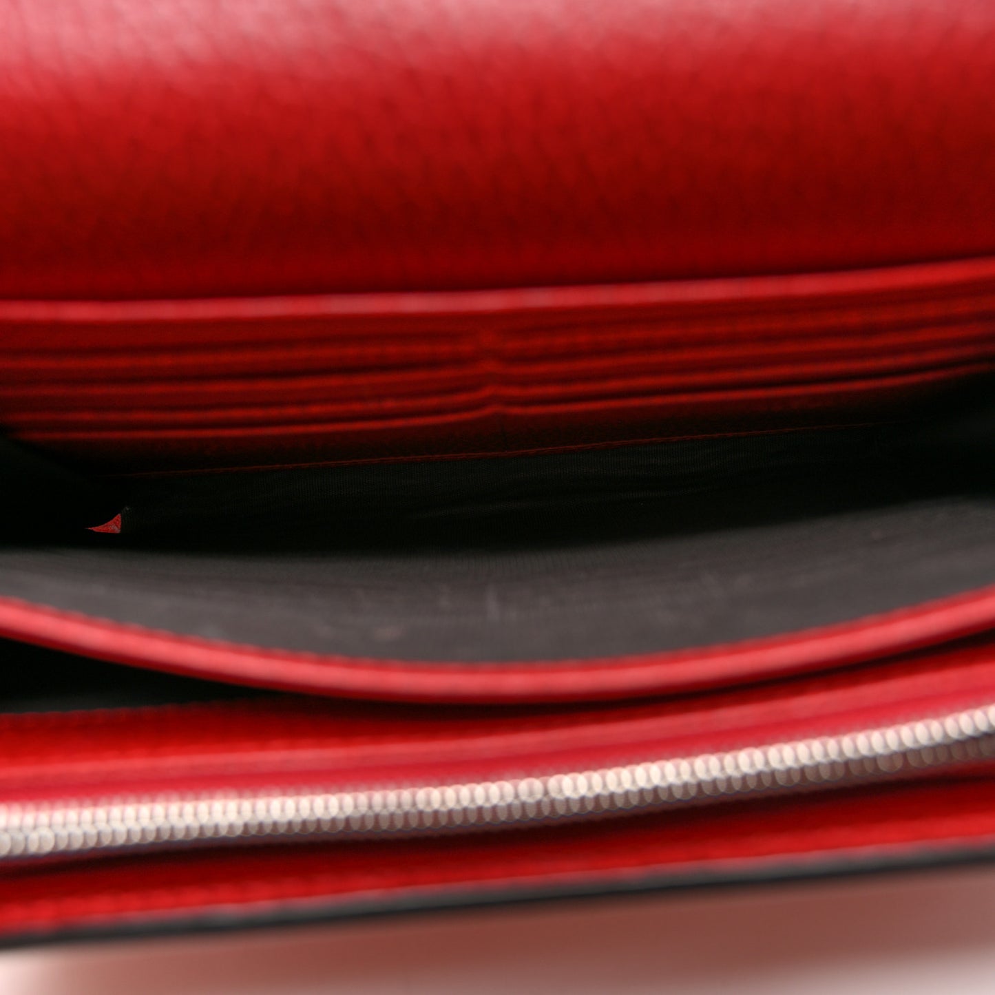 Calfskin Mini Dionysus Chain Wallet Hibiscus Red