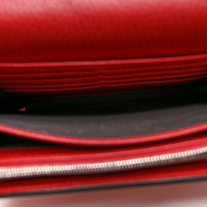 Gucci Calfskin Mini Dionysus Chain Wallet Hibiscus Red 5 of 13