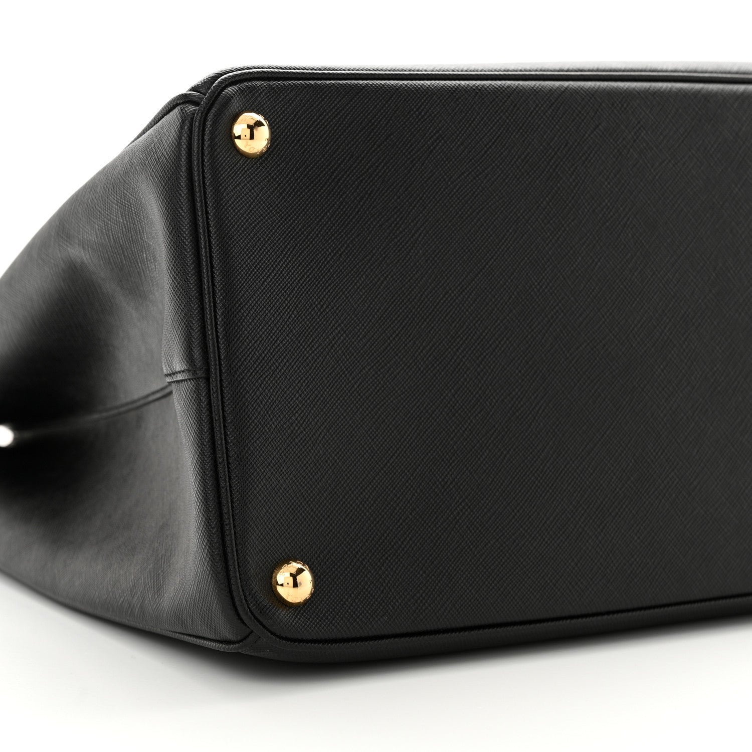Prada Saffiano Lux Extra Large Galleria Double Zip Tote Black 8 of 9