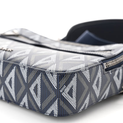 Christian Dior Coated Canvas CD Diamond Safari Messenger 9 of 9