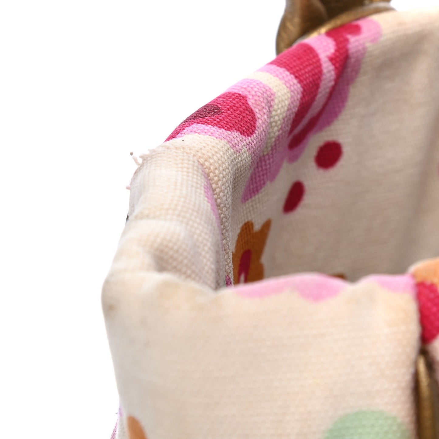 Canvas Floral Print Tote Multicolor