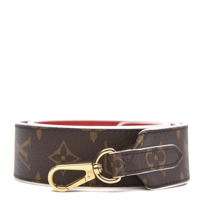 Louis Vuitton Monogram Bandouliere Shoulder Strap Red 1 of 4