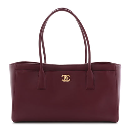 Chanel Calfskin Archetype Small Shopping Tote Dark Burgundy 1 of 10