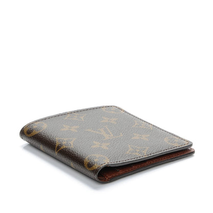 Louis Vuitton Monogram Billfold Wallet 6 Credit Card Slots 4 of 6