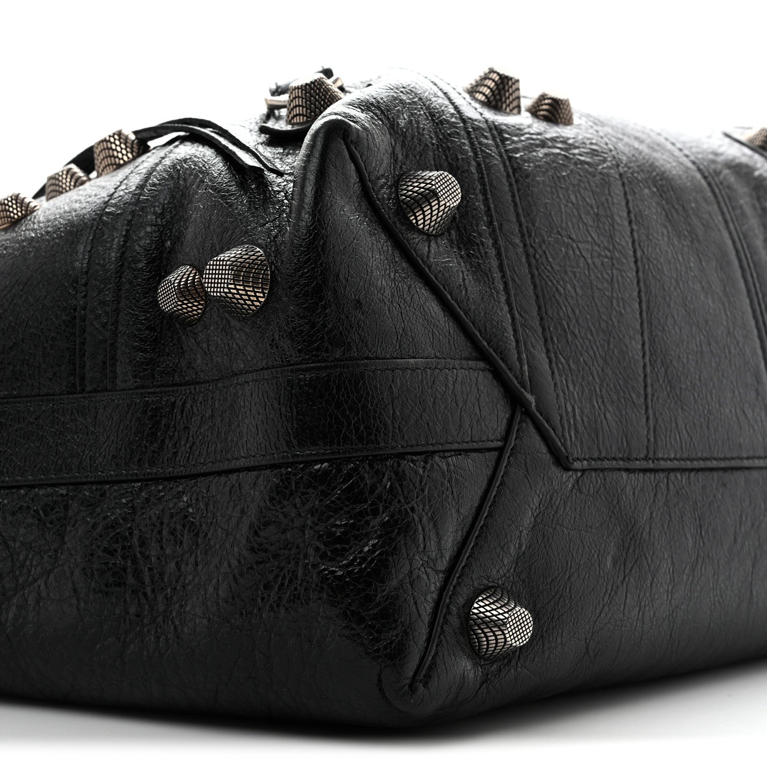 Balenciaga Agneau Arena Large Le Cagole Carry All Bag Black 10 of 12