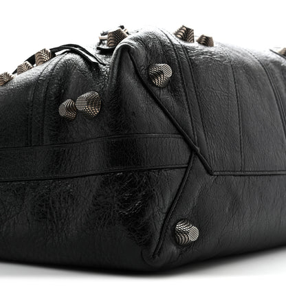 Balenciaga Agneau Arena Large Le Cagole Carry All Bag Black 10 of 12