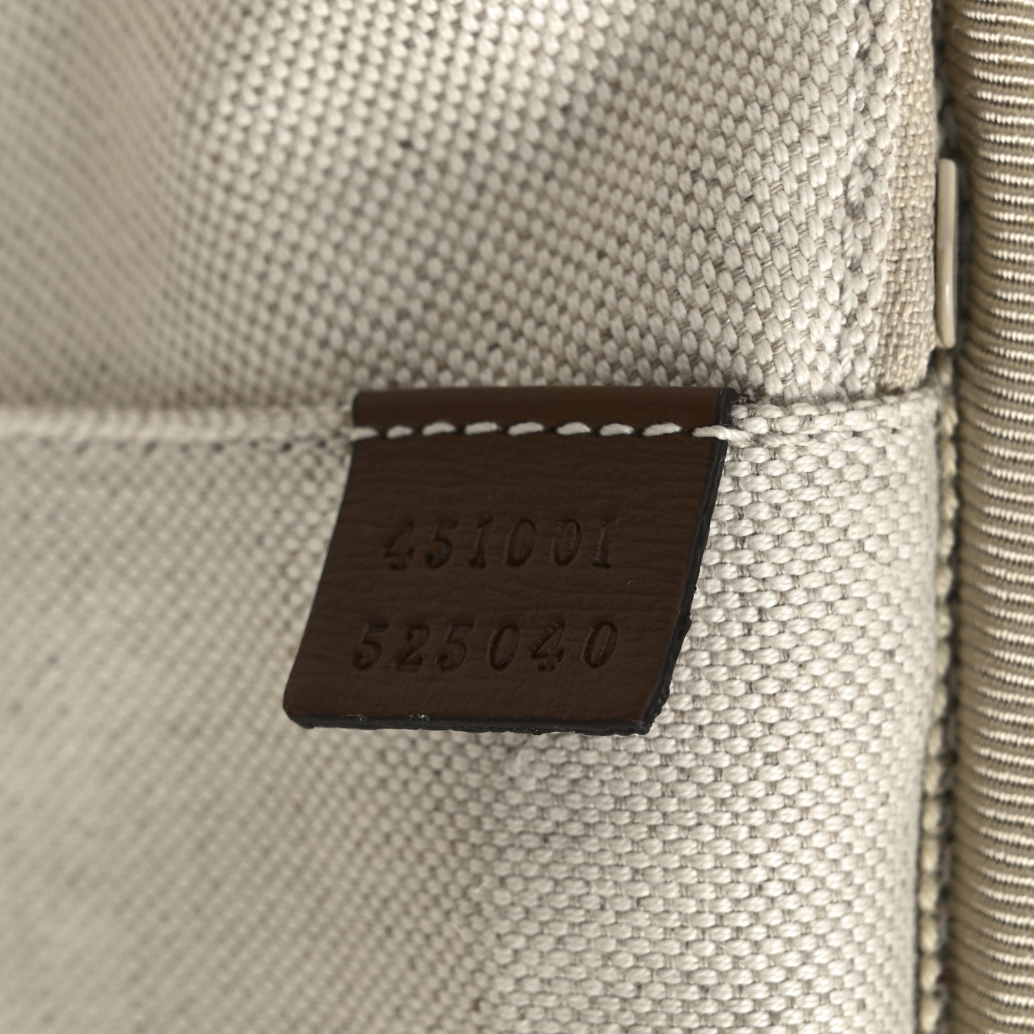 Gucci GG Supreme Monogram Azalea Calfskin Retro Interlocking G Carry On Trolley Beige Ebony Brown Sugar 6 of 9