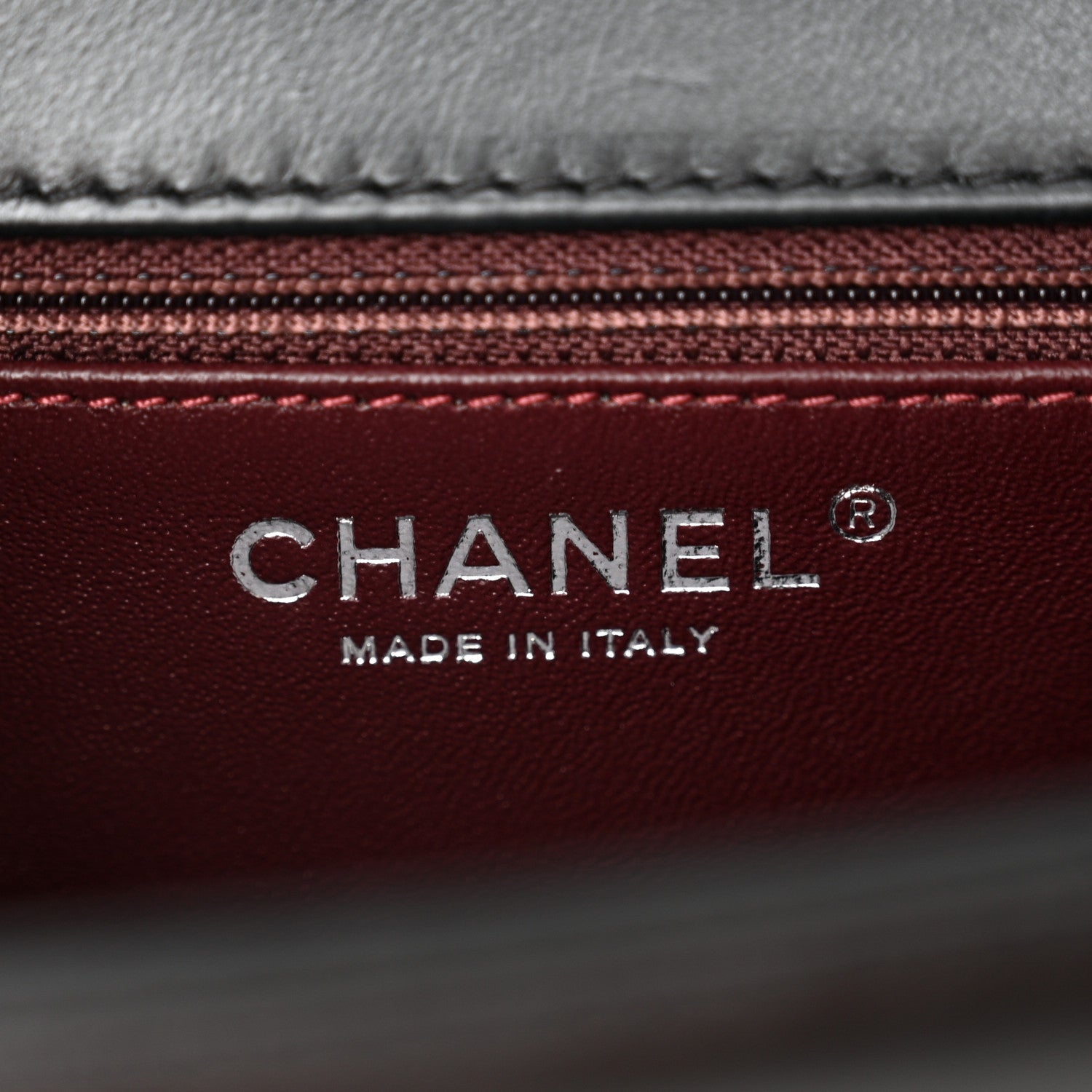 Chanel Calfskin Embossed New Medium Paris Salzburg Boy Flap Black 6 of 12
