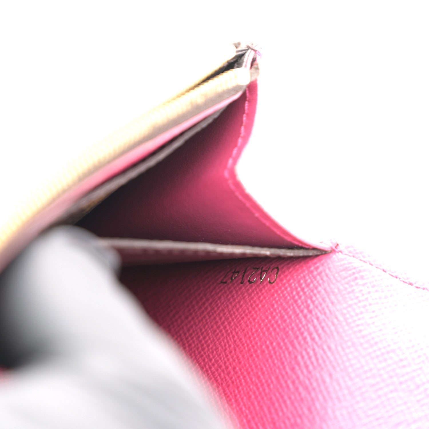 Louis Vuitton Monogram Bloom Flower Emilie Wallet Fuchsia 7 of 9