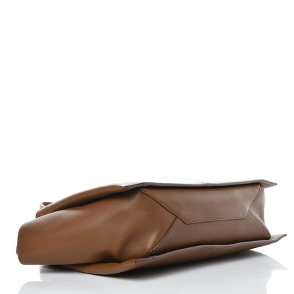 Celine Calfskin Medium Tri-Fold Bag Taupe 4 of 11