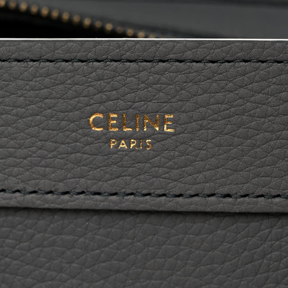Celine Baby Drummed Calfskin Nano Luggage Kohl 6 of 11