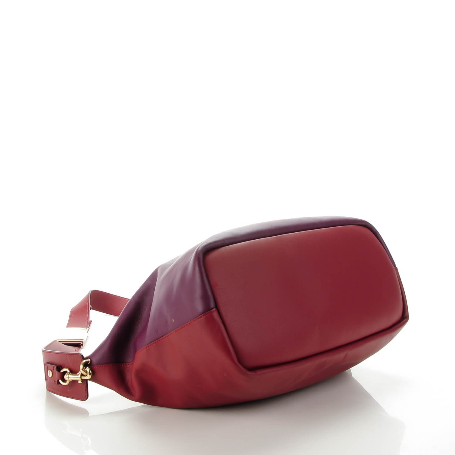 Chloe Smooth Calfskin Large Baylee Tote Crimson Fig 4 of 8