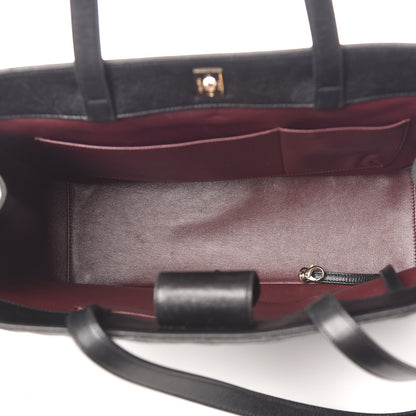 Chanel Caviar Quilted Large Business Affinity Shopping Bag Black 5 of 14