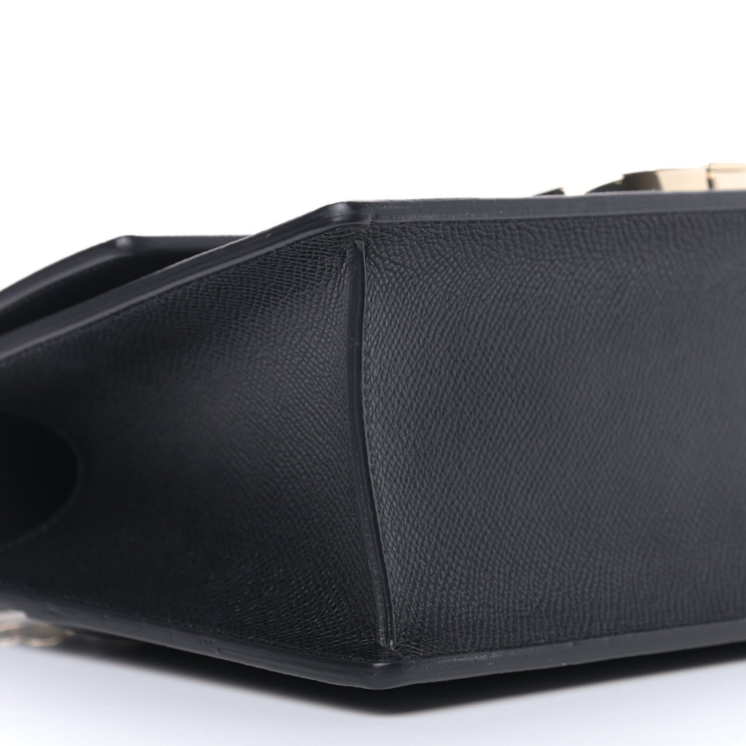 Christian Dior Grained Calfskin Embossed 30 Montaigne Chain Bag Black 7 of 8