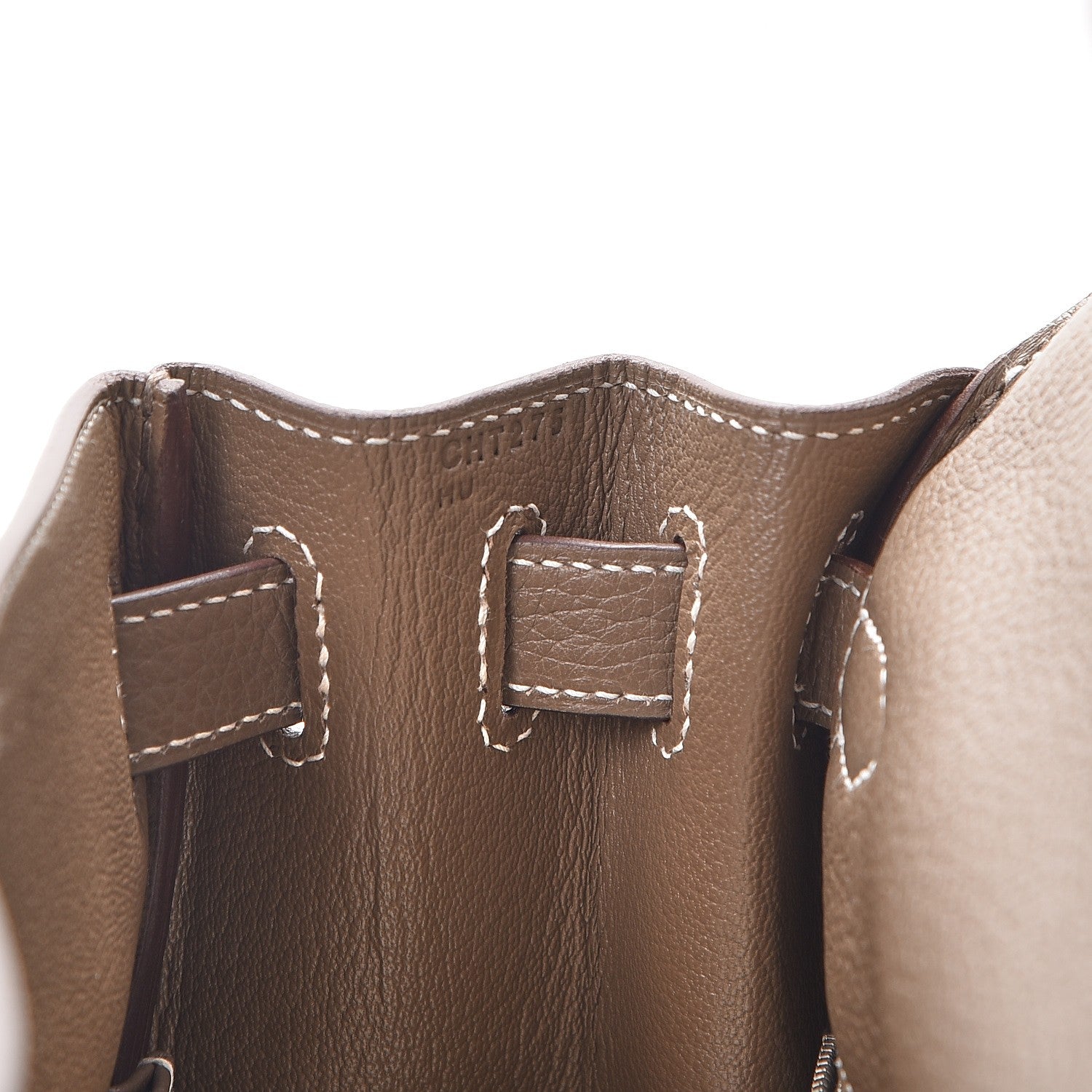 Hermes Togo Kelly Retourne 28 Etoupe 11 of 38