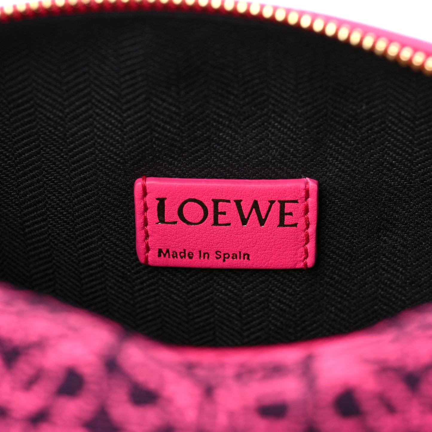 Jacquard Anagram Calfskin Small Cubi Bag Pink
