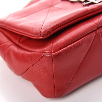 Saint Laurent Lambskin Patchwork Monogram Small Jamie Red 10 of 22