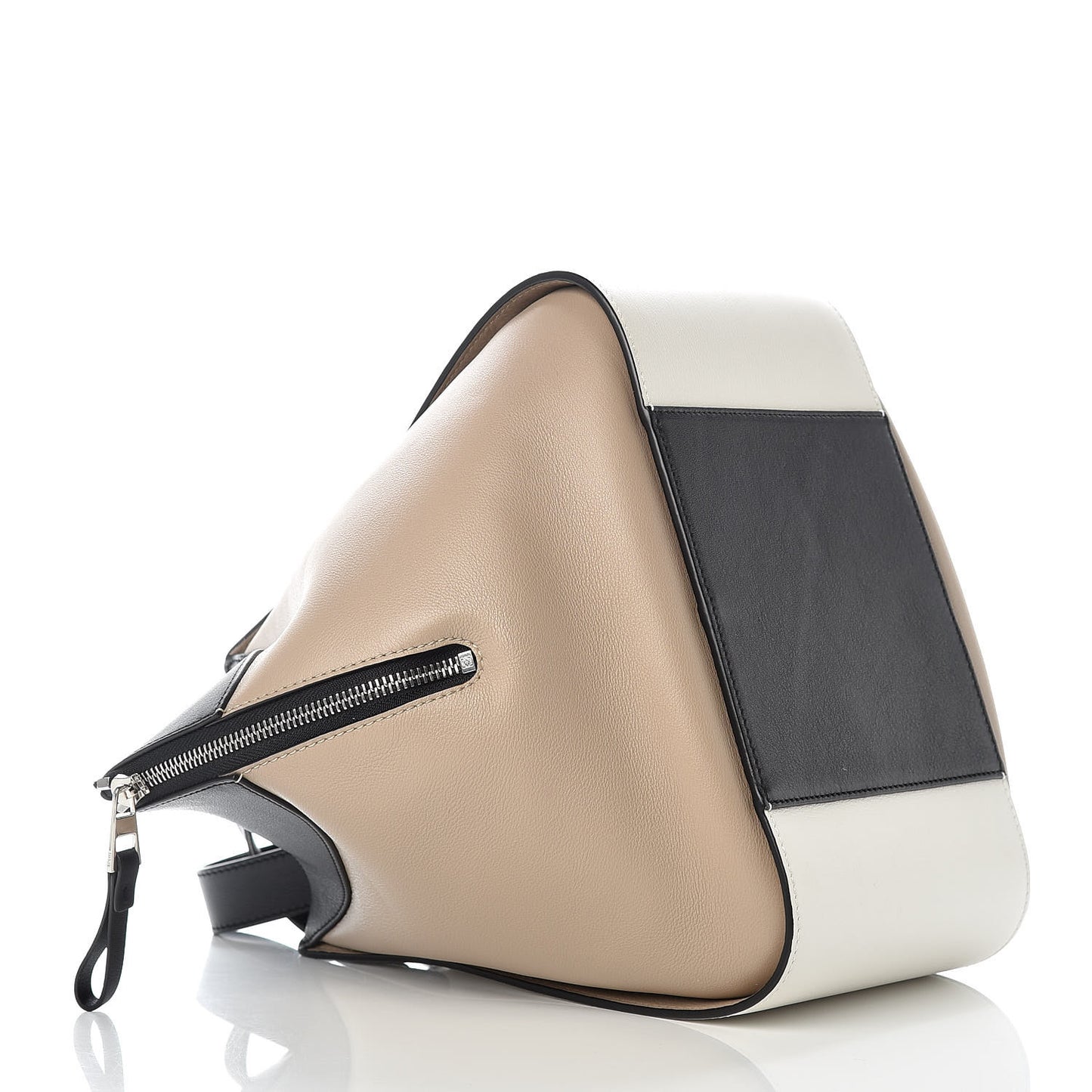 Calfskin Small Hammock Shoulder Bag Soft White