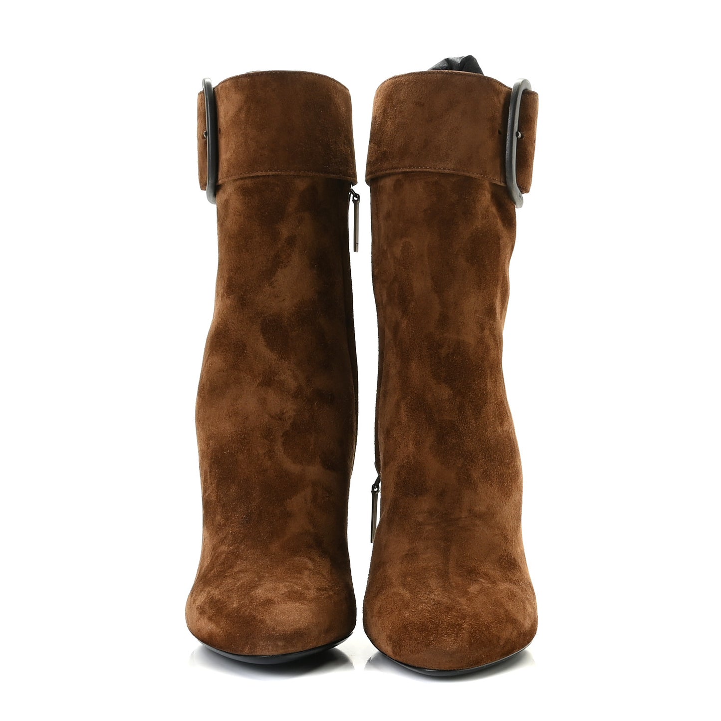 Suede Joplin Buckle Booties 36.5 Land