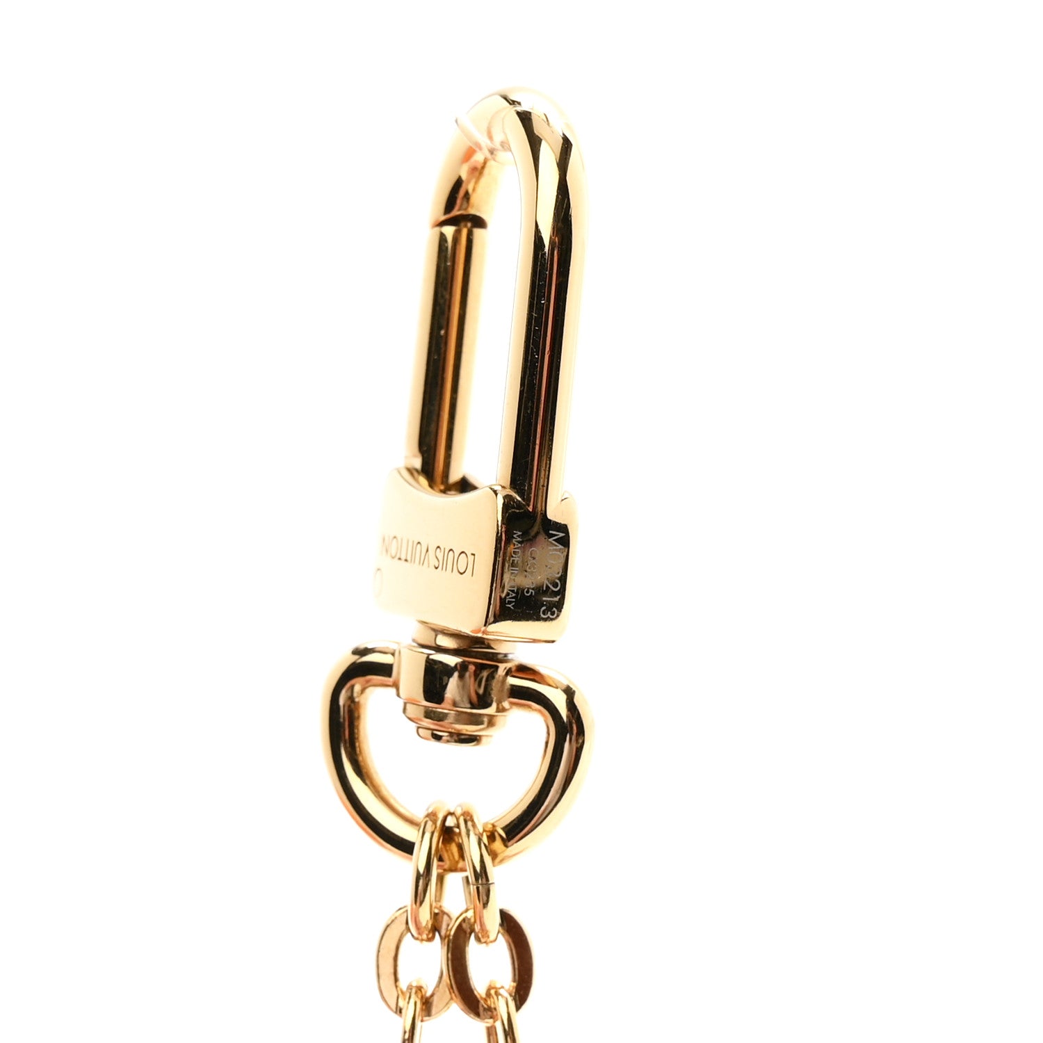 Louis Vuitton LV Ski Blooming Flowers Bag Charm Gold 1908973