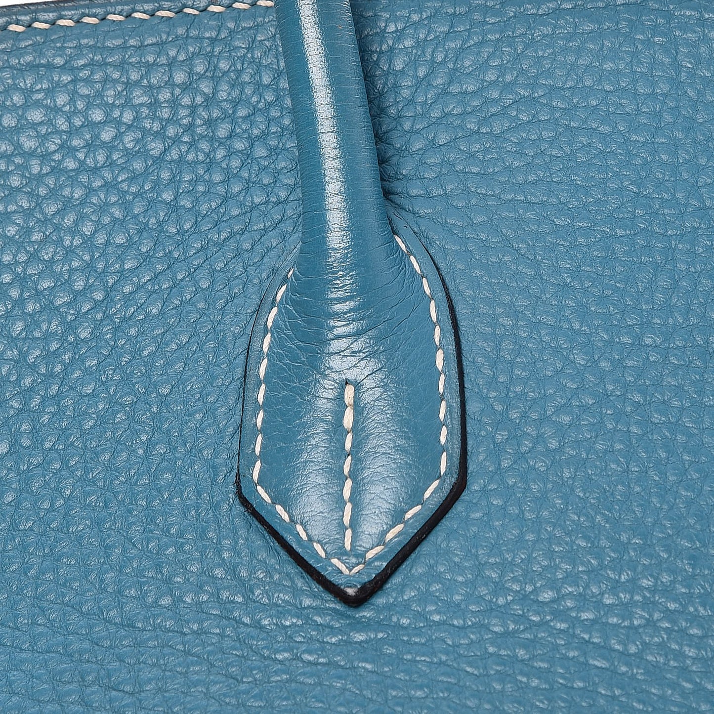 Taurillon Clemence Birkin 35 Blue Jean