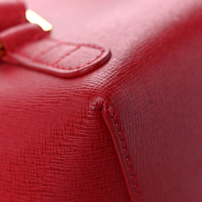 Mansur Gavriel Saffiano Backpack Flamma 11 of 22