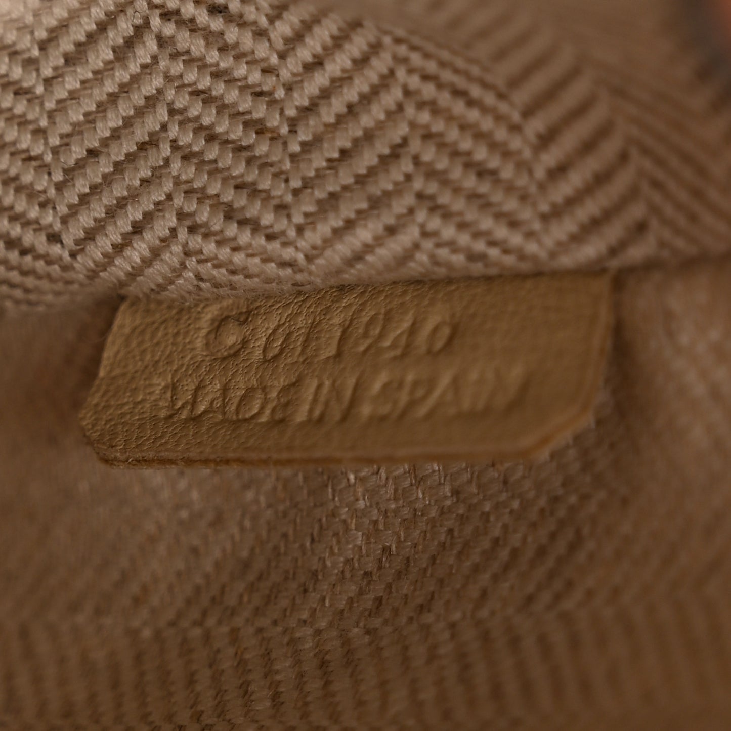 Calfskin Mini Puzzle Bag Tan