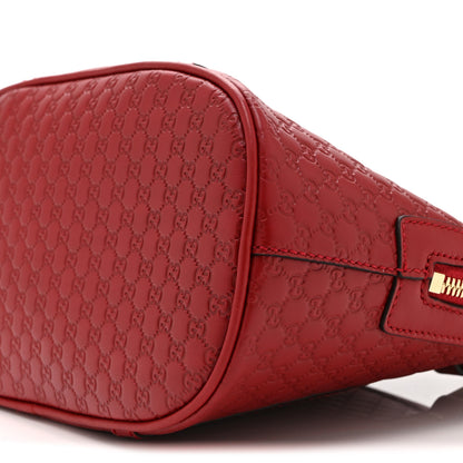 Gucci Soft Microguccissima Mini Dome Bag Rosso 11 of 11