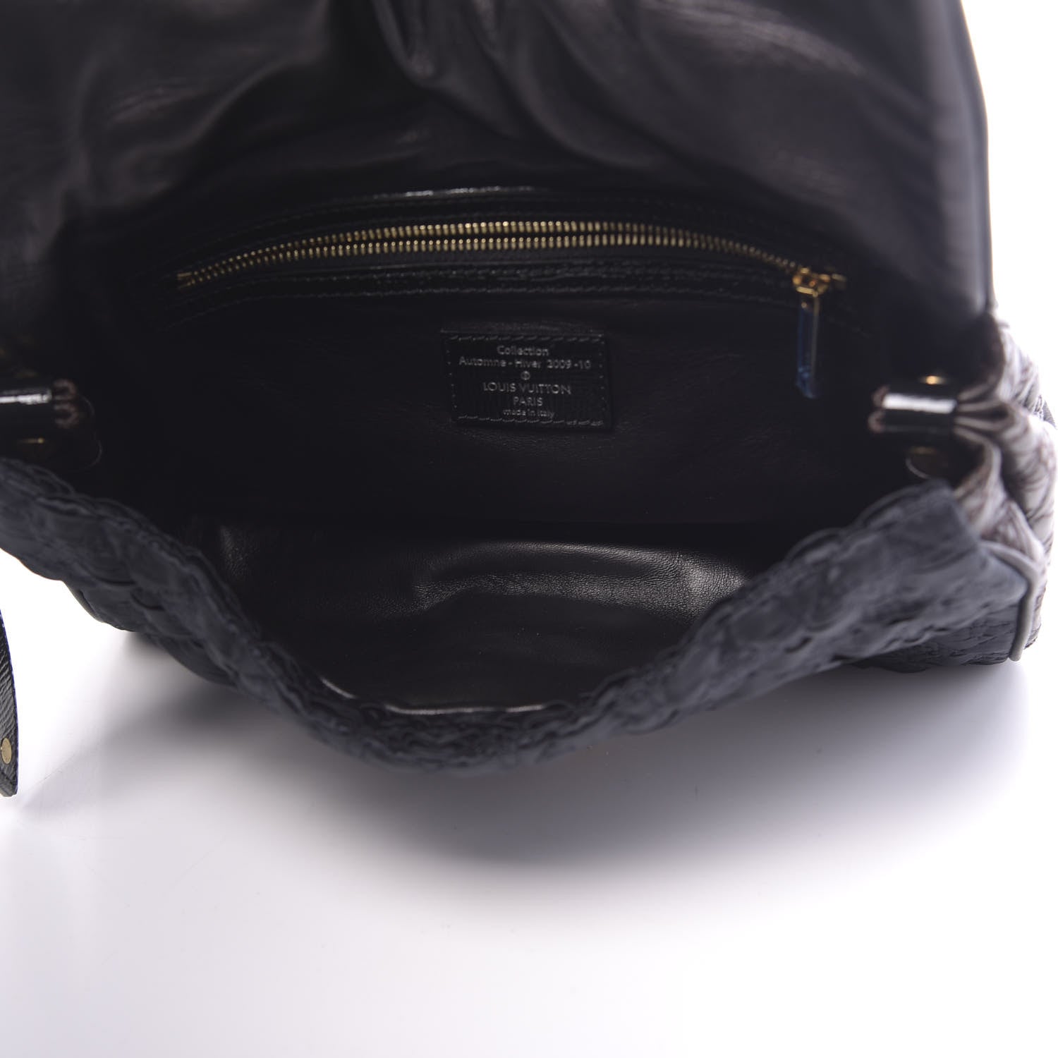 Louis Vuitton Satin Quilted Monogram Coquette Pochette Navy 5 of 10