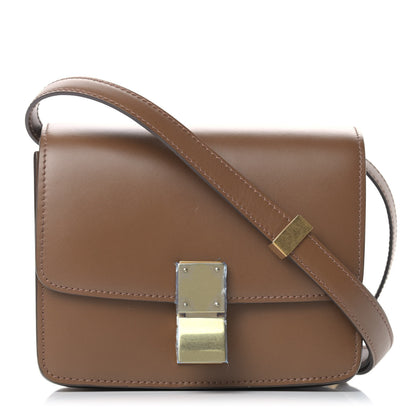Celine Smooth Calfskin Small Classic Box Flap Bag Camel 1 of 12