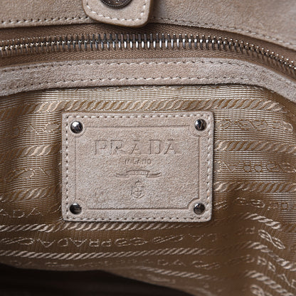 Prada Eco Lapin Faux Fur Open Top Tote Cipria 6 of 8