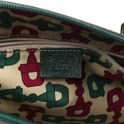 Gucci Textured Calfskin Small Boston Green 6 of 16