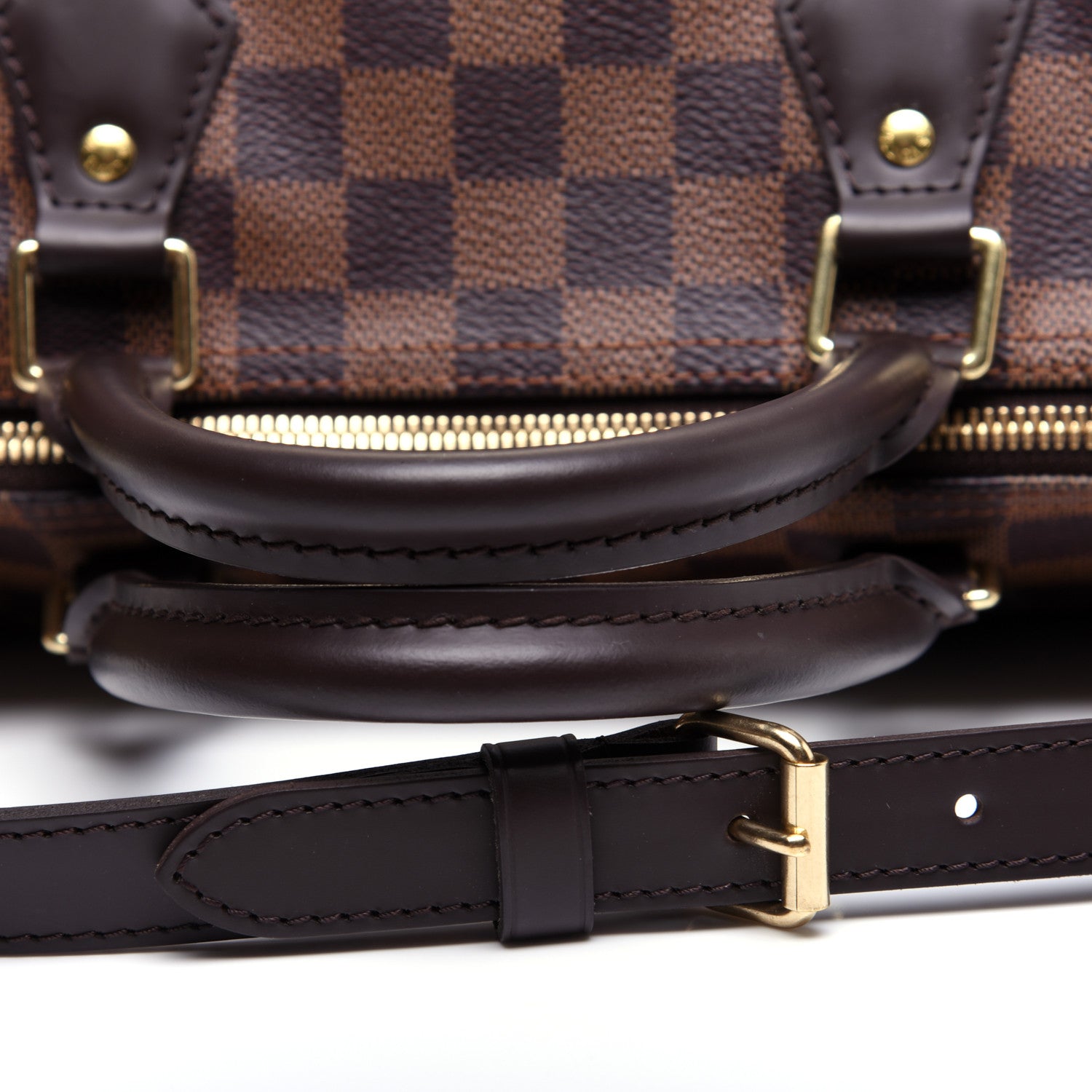 Louis Vuitton Damier Ebene Speedy Bandouliere 30 10 of 11