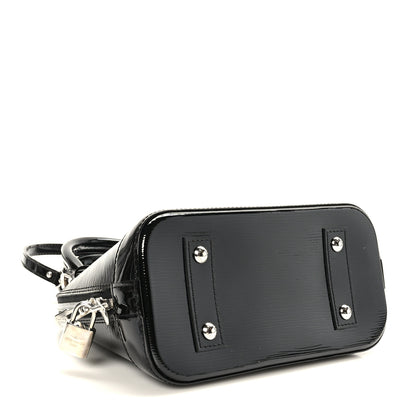 Louis Vuitton Epi Electric Alma BB Black 4 of 8
