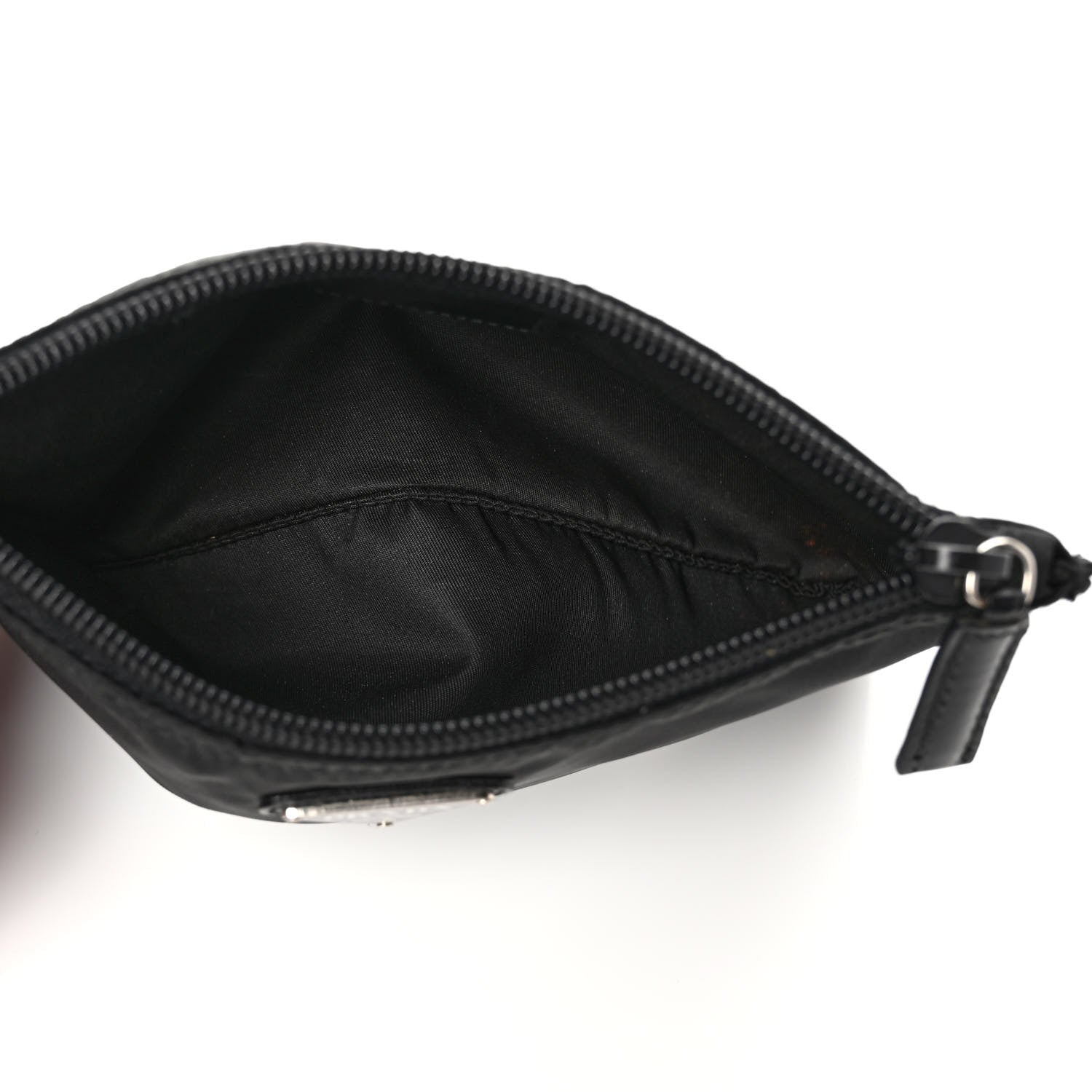 Prada Nylon Tessuto Pencil Pouch Black 6 of 8