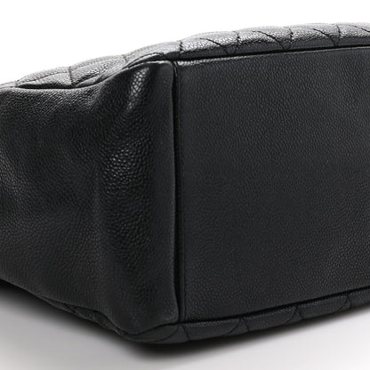 Chanel Caviar Quilted Grand Shopping Tote GST Black 9 of 12