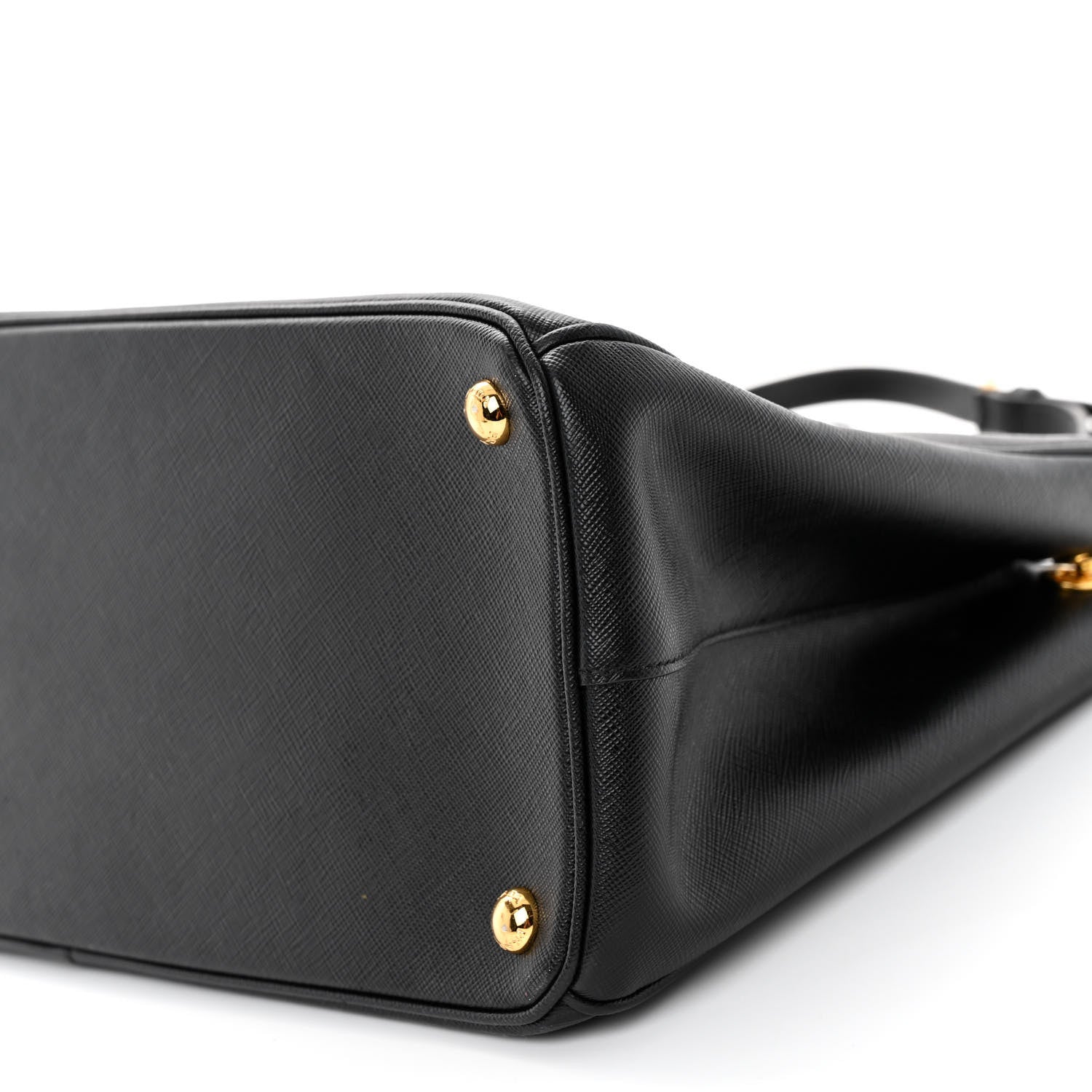 Prada Saffiano Medium Galleria Double Zip Tote Black 11 of 11