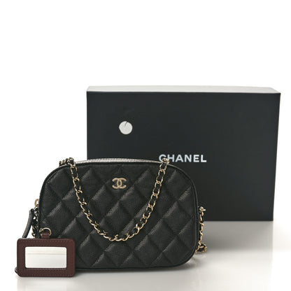 Chanel Caviar Quilted Vanity With Chain Black 11 of 11