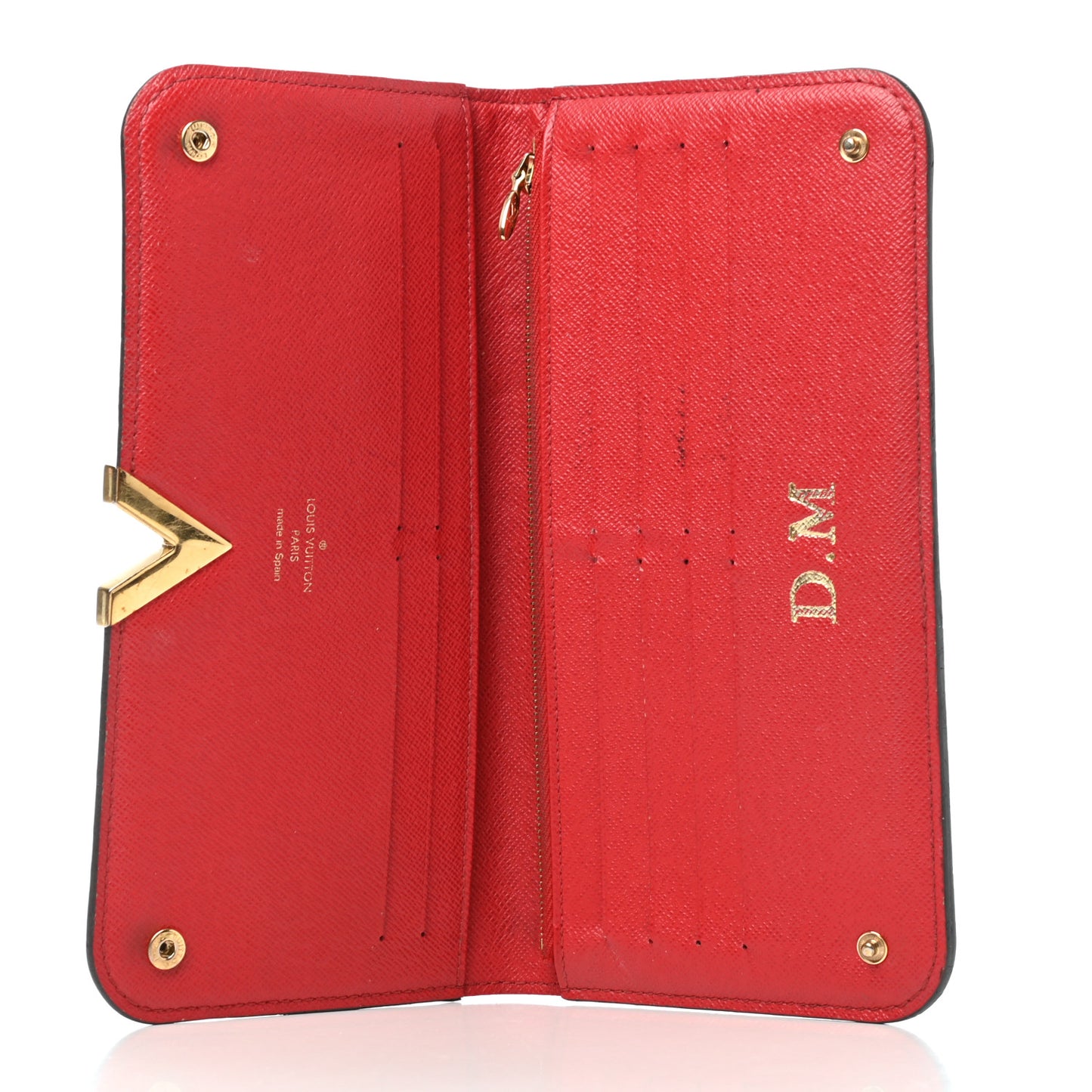 Monogram Monogram Kimono Wallet Cherry